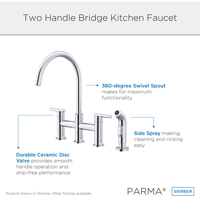 Gerber Parma Kitchen Faucet & Reviews Wayfair